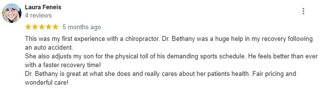 Chiropractic Chanhassen MN Patient Testimonial